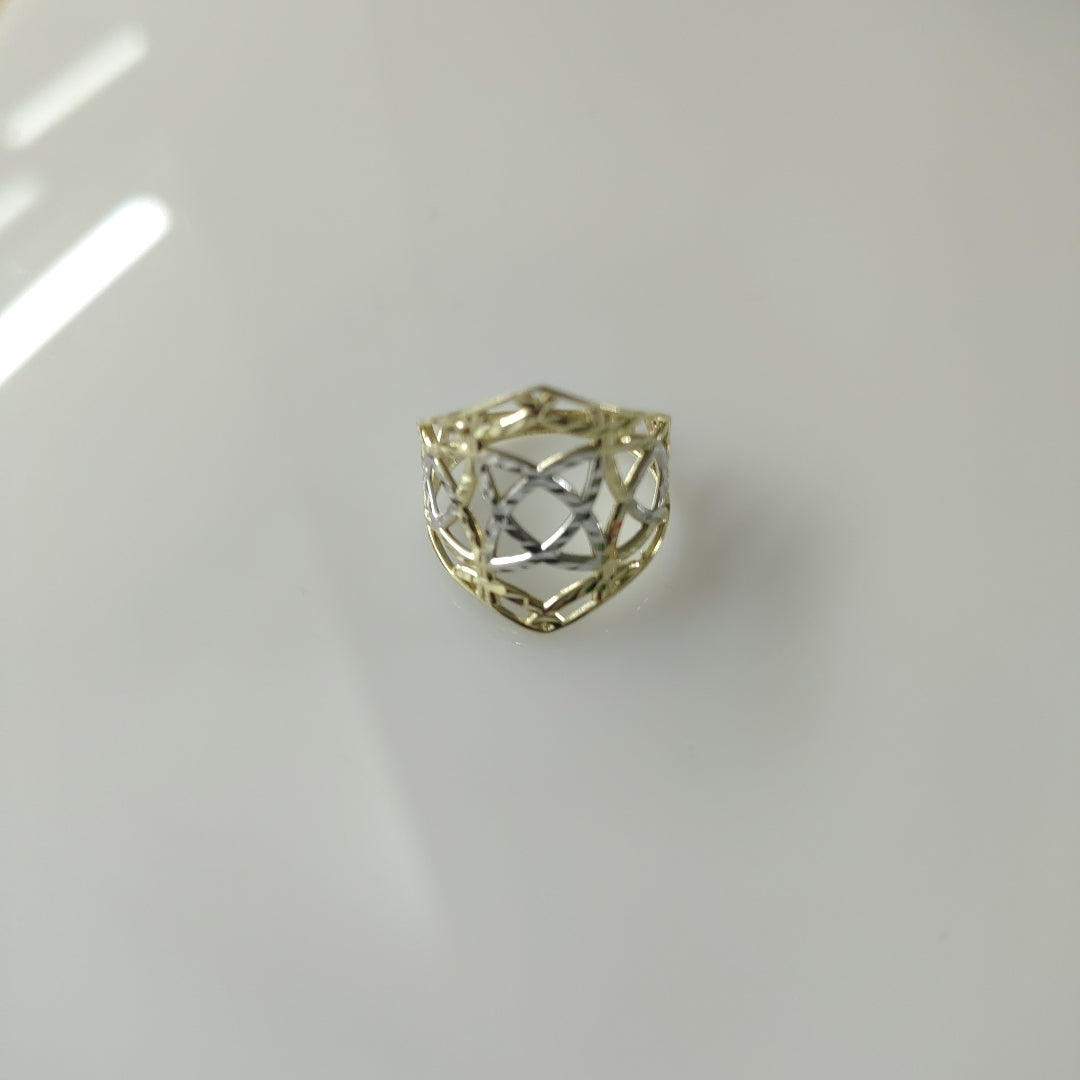 ANILLOS CON ESTRELLA CELTA 14K TALLA 6.5 2.1 GR (NUEVO)