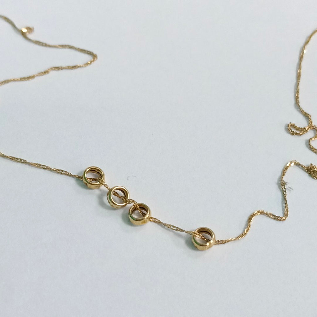 GARGANTILLA ORO 14 K 0,80 GRMS (SEMINUEVO)