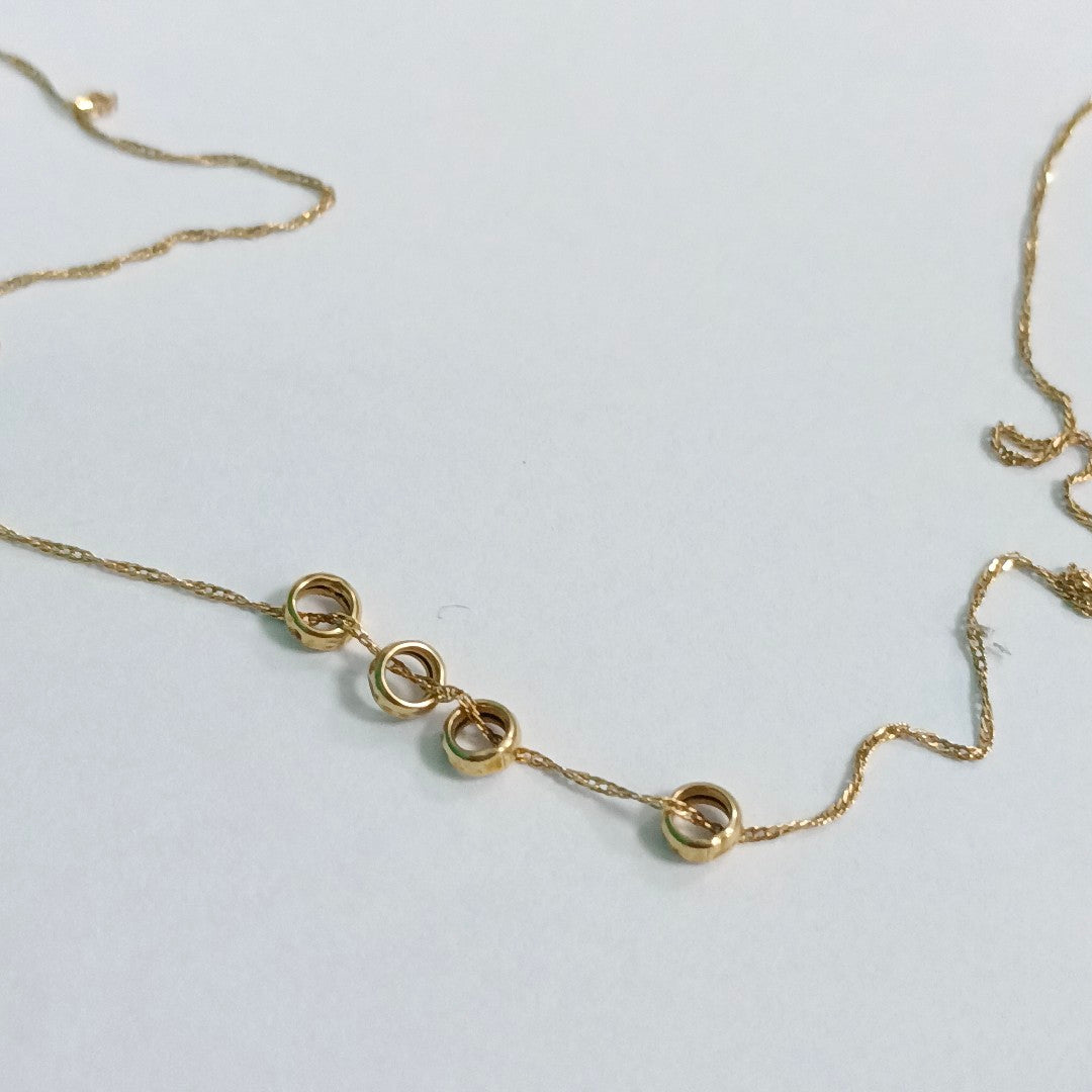 GARGANTILLA ORO 14 K 0,80 GRMS (SEMINUEVO)