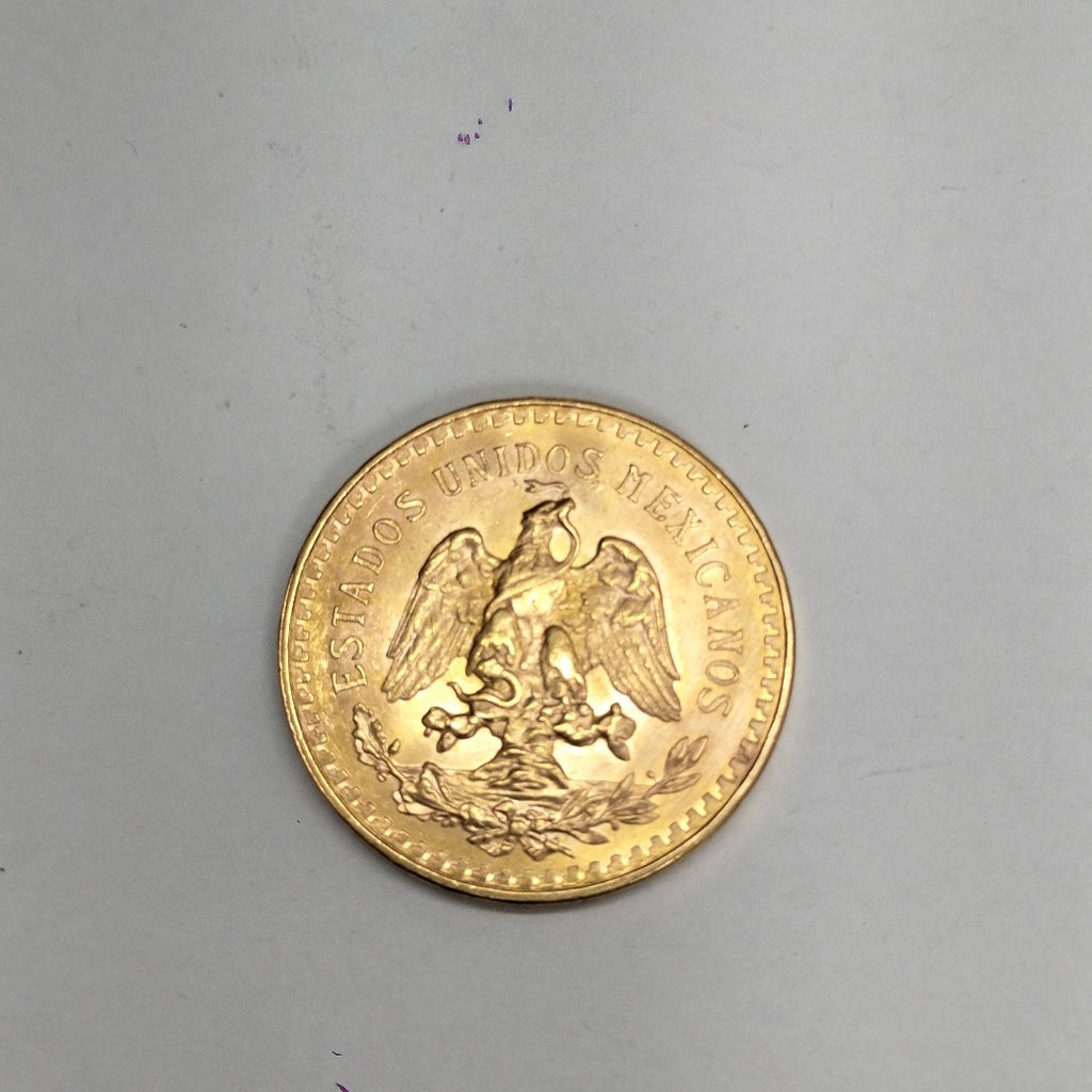 K1 41.6 GRMS 21 K IDENTIFICACIÓN MONEDA NOMINATIVA MONEDAS PESOS 50 PESOS (SEMINUEVO)