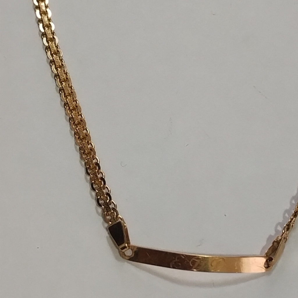 ESCLAVA ORO 14 K 3.3 GRMS (SEMINUEVO)