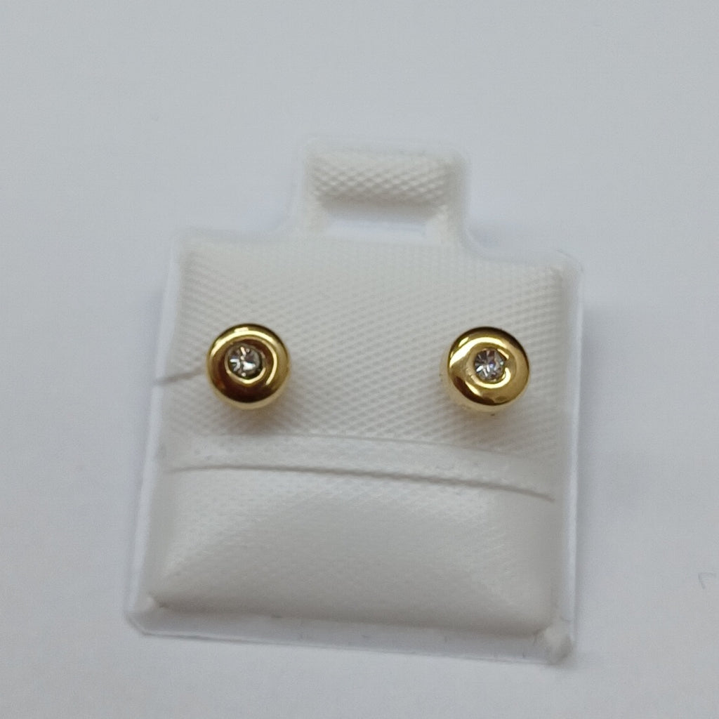 BROQUELES BROQUEL C CIRCONIA 14K 0.27 GR (NUEVO)