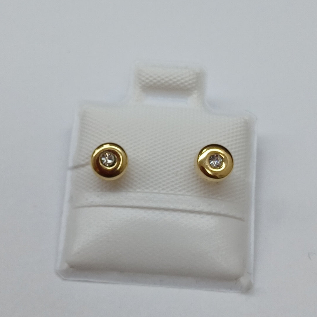 BROQUELES BROQUEL C CIRCONIA 14K 0.27 GR (NUEVO)