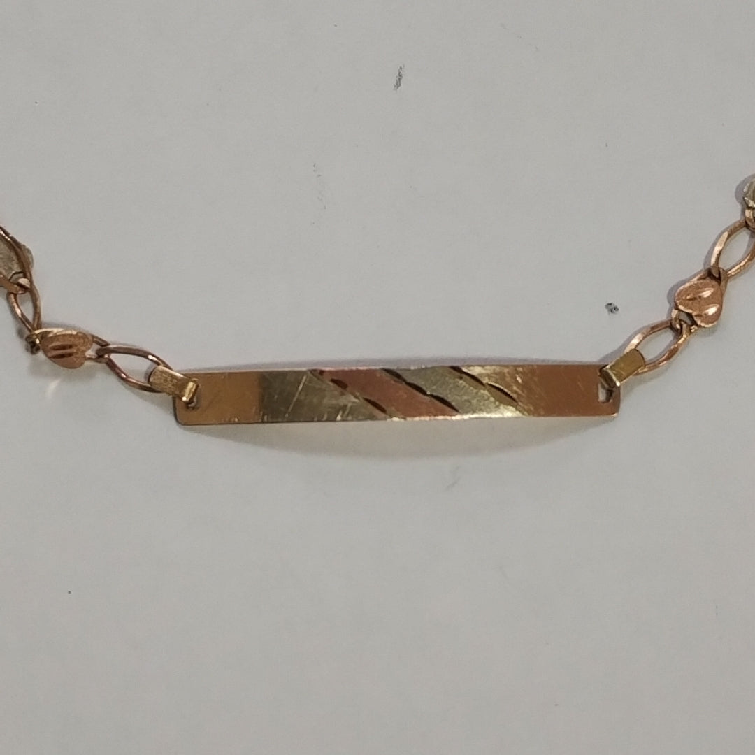 ESCLAVA ORO 10 K 2.4 GRMS (SEMINUEVO)
