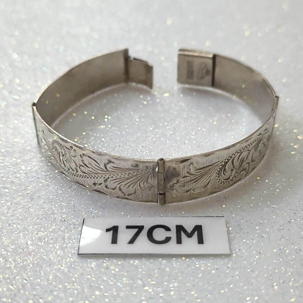 PULSERA RIGIDA PLATA 17,60 GRMS (SEMINUEVO)