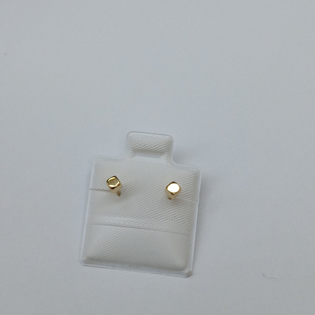 BROQUELES BROQUEL FIG CUBO 14K 0.203 GR (NUEVO)