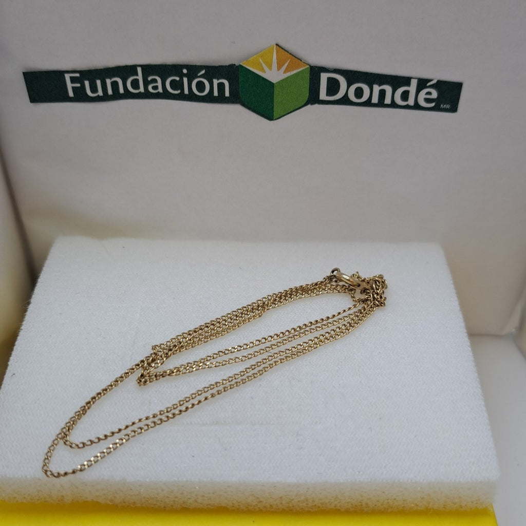 CADENA ORO 14 K 1,60 GRMS (SEMINUEVO)