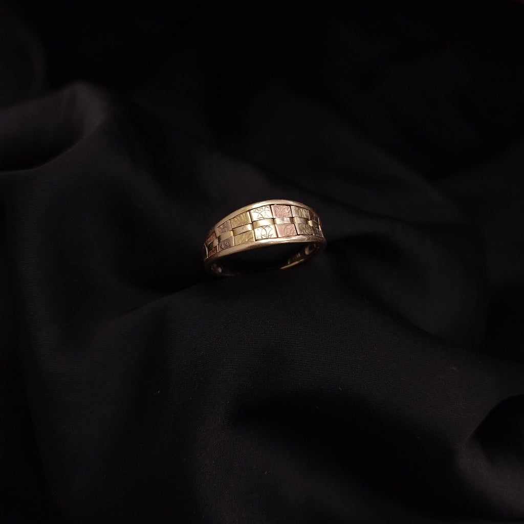 ANILLO ORO,ORO COMBINADO 14 K 2,90 GRMS (SEMINUEVO)