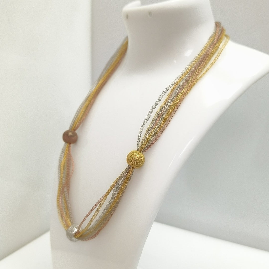 GARGANTILLA ORO COMBINADO 10 K 11,20 GRMS (SEMINUEVO)