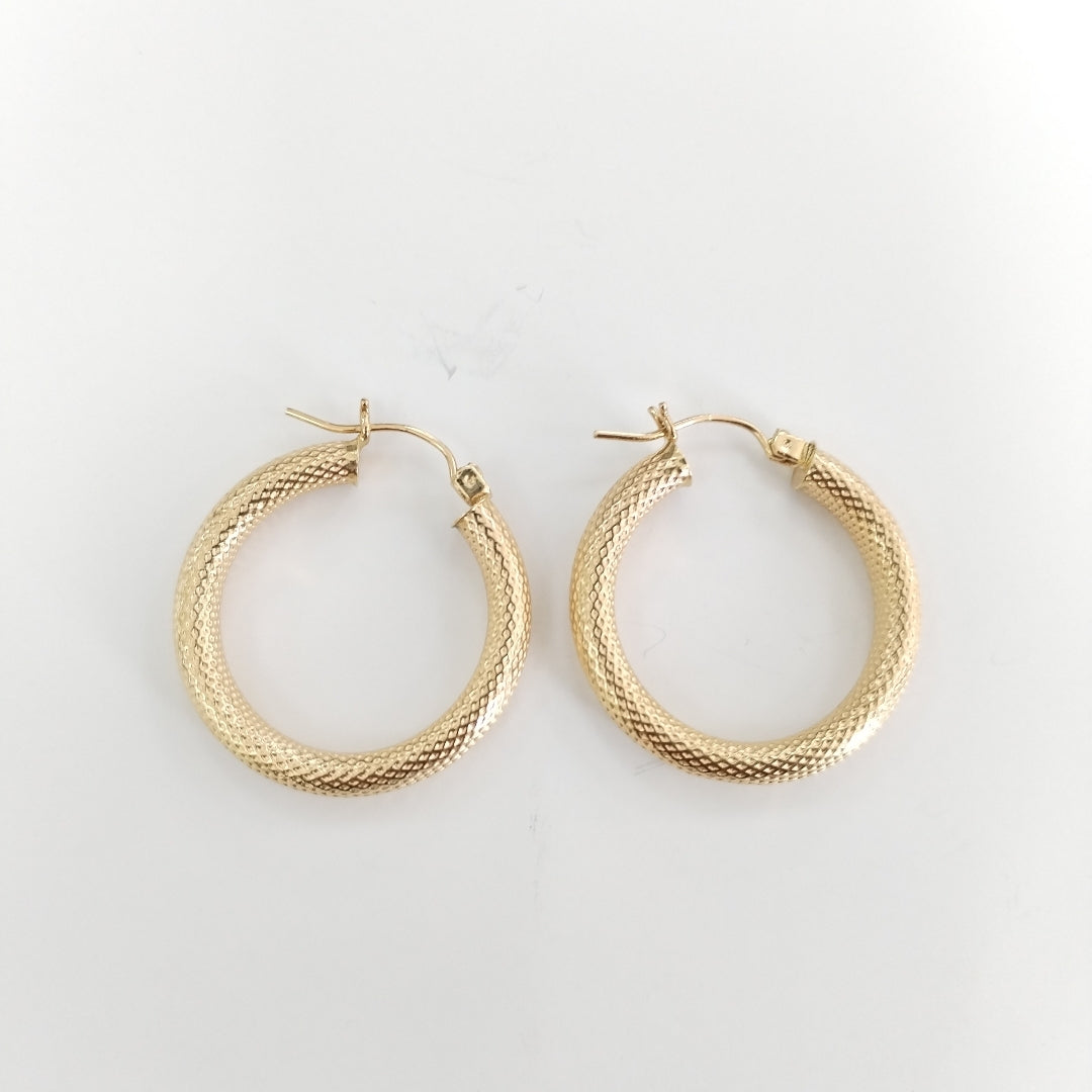 ARRACADAS PAR ORO 14 K 3,40 GRMS (SEMINUEVO)