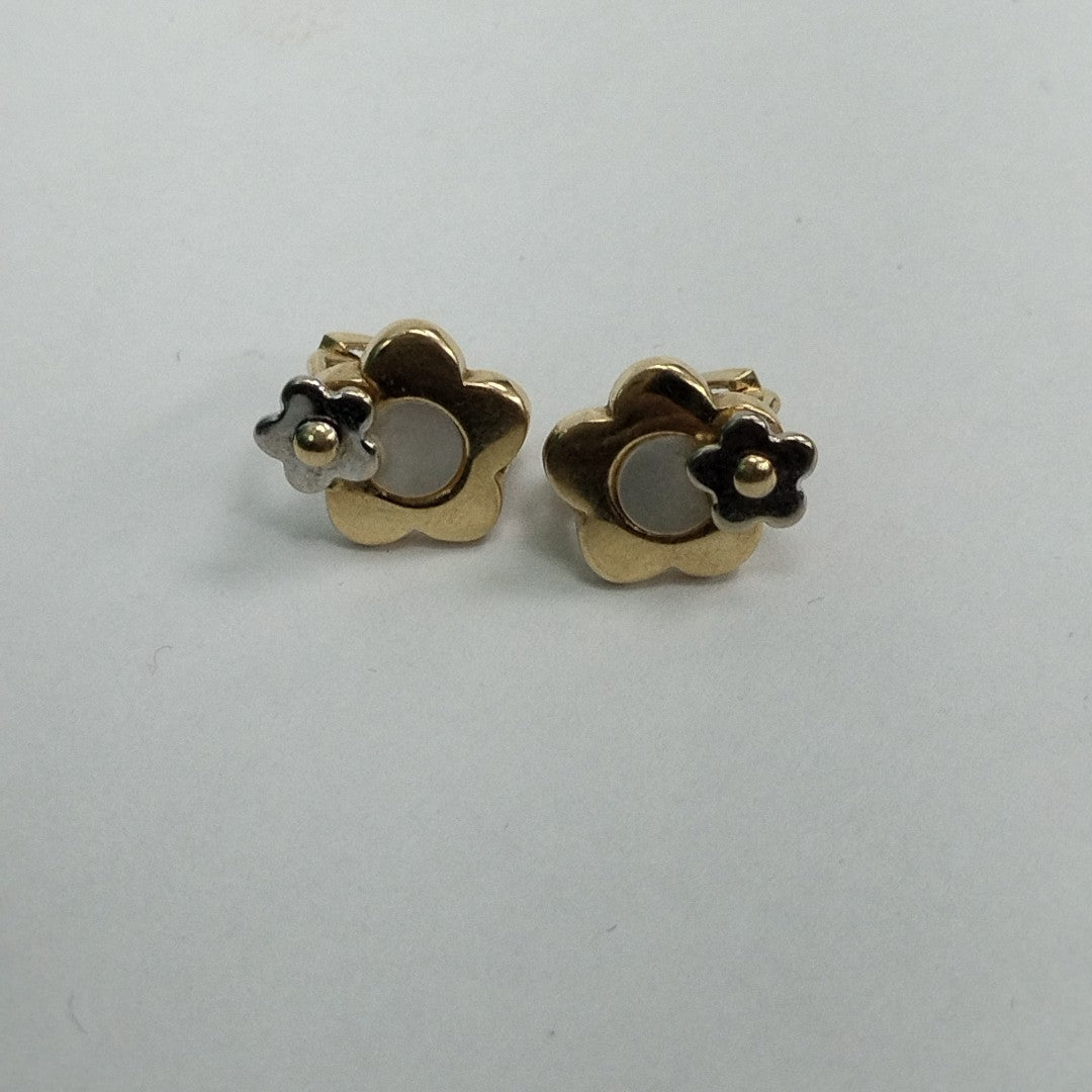 ARRACADAS PAR ORO 10 K 3,50 GRMS (SEMINUEVO)
