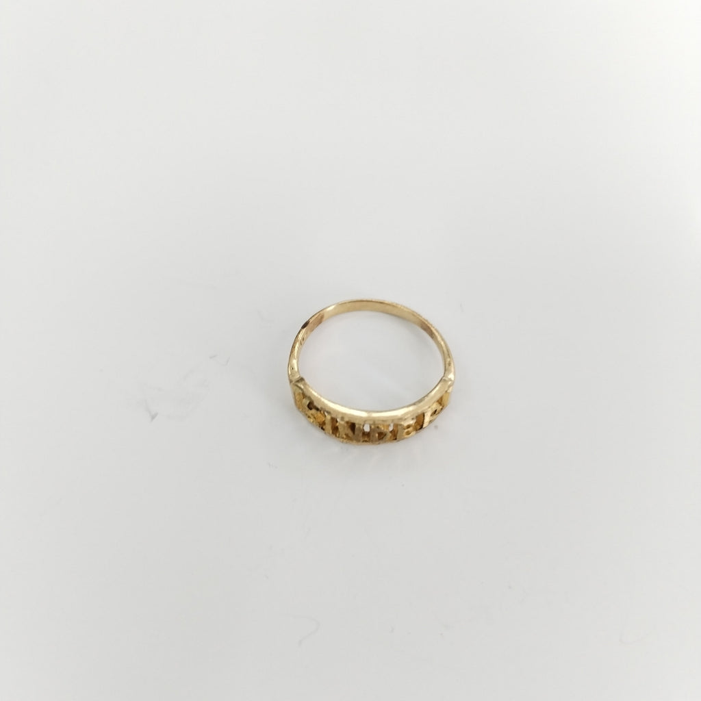 ANILLITO ORO 10 K 1,10 GRMS (SEMINUEVO)