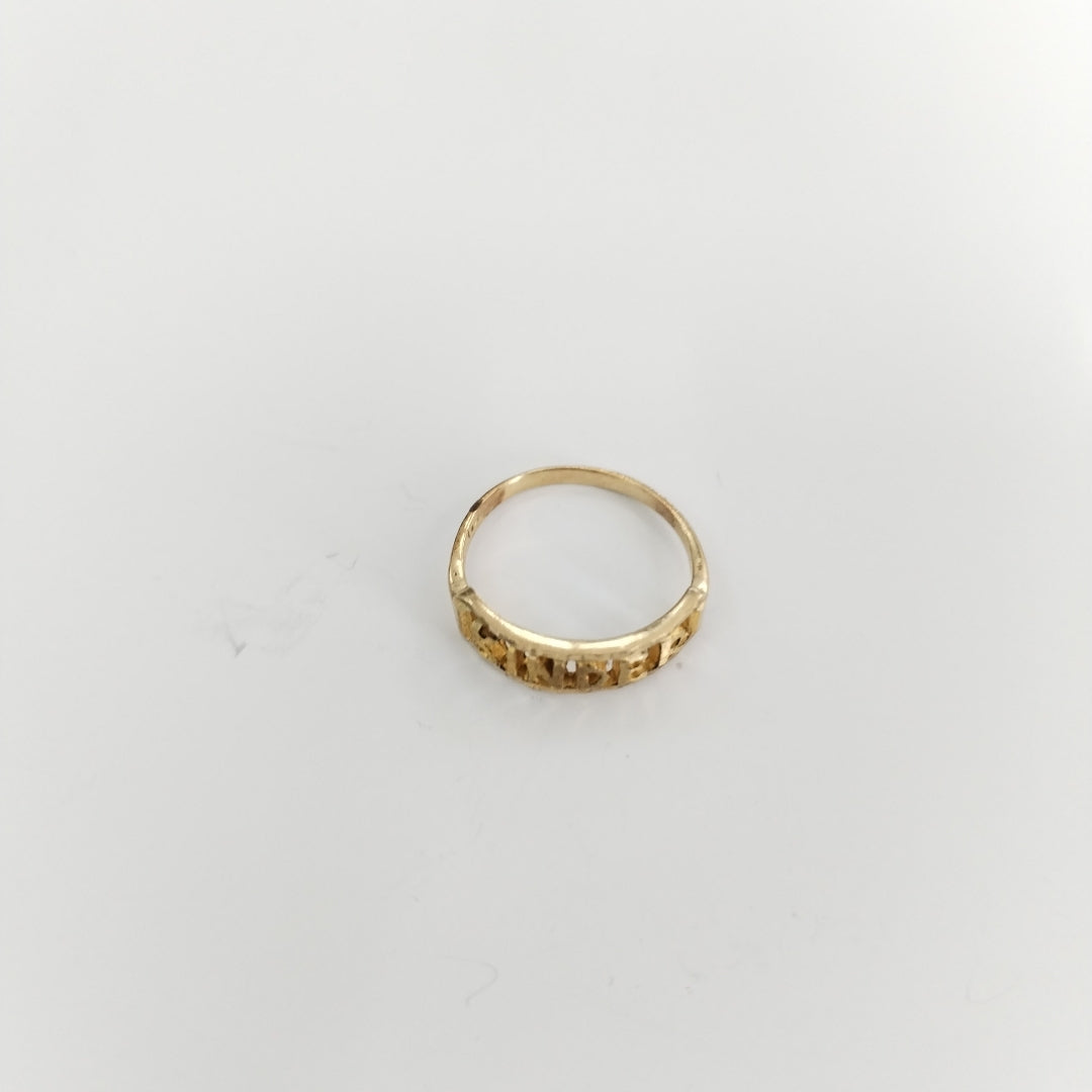ANILLITO ORO 10 K 1,10 GRMS (SEMINUEVO)