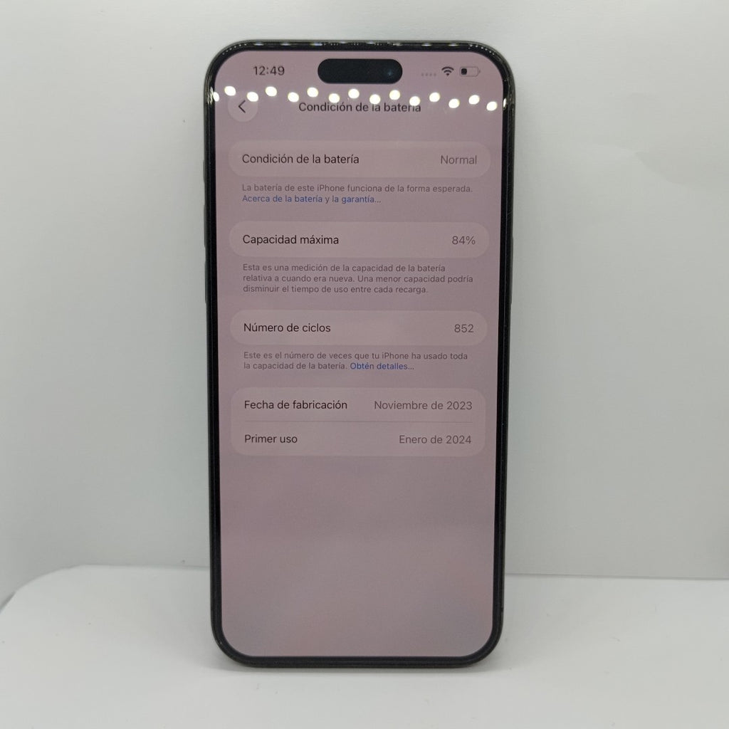 CELULAR APPLE IPHONE 15 PRO MAX A3105 (2023) 512 GB 8 GB RAM (SEMINUEVO)
