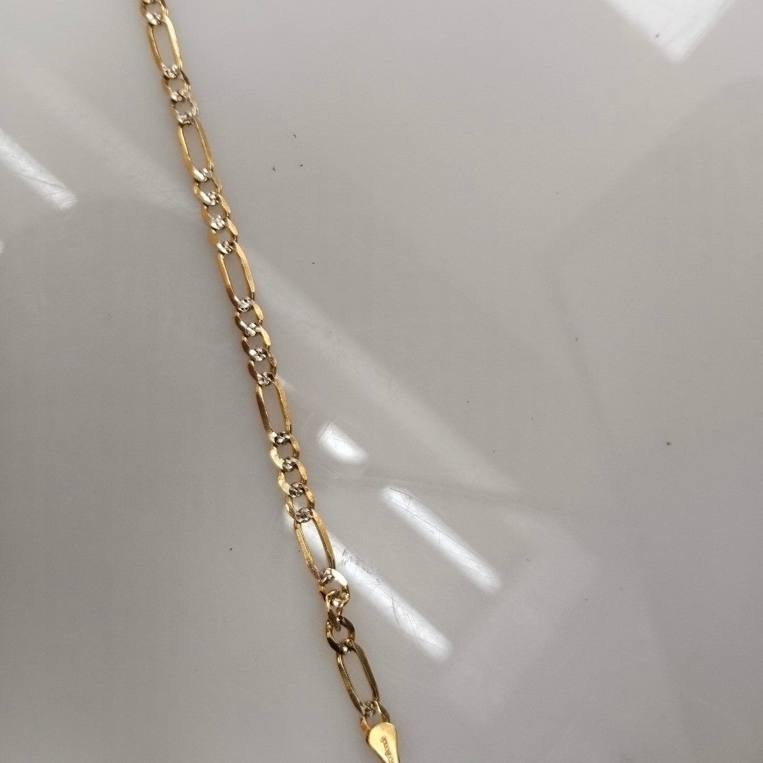 PULSERA 3X1 14K 18 CM 4 GR (NUEVO)