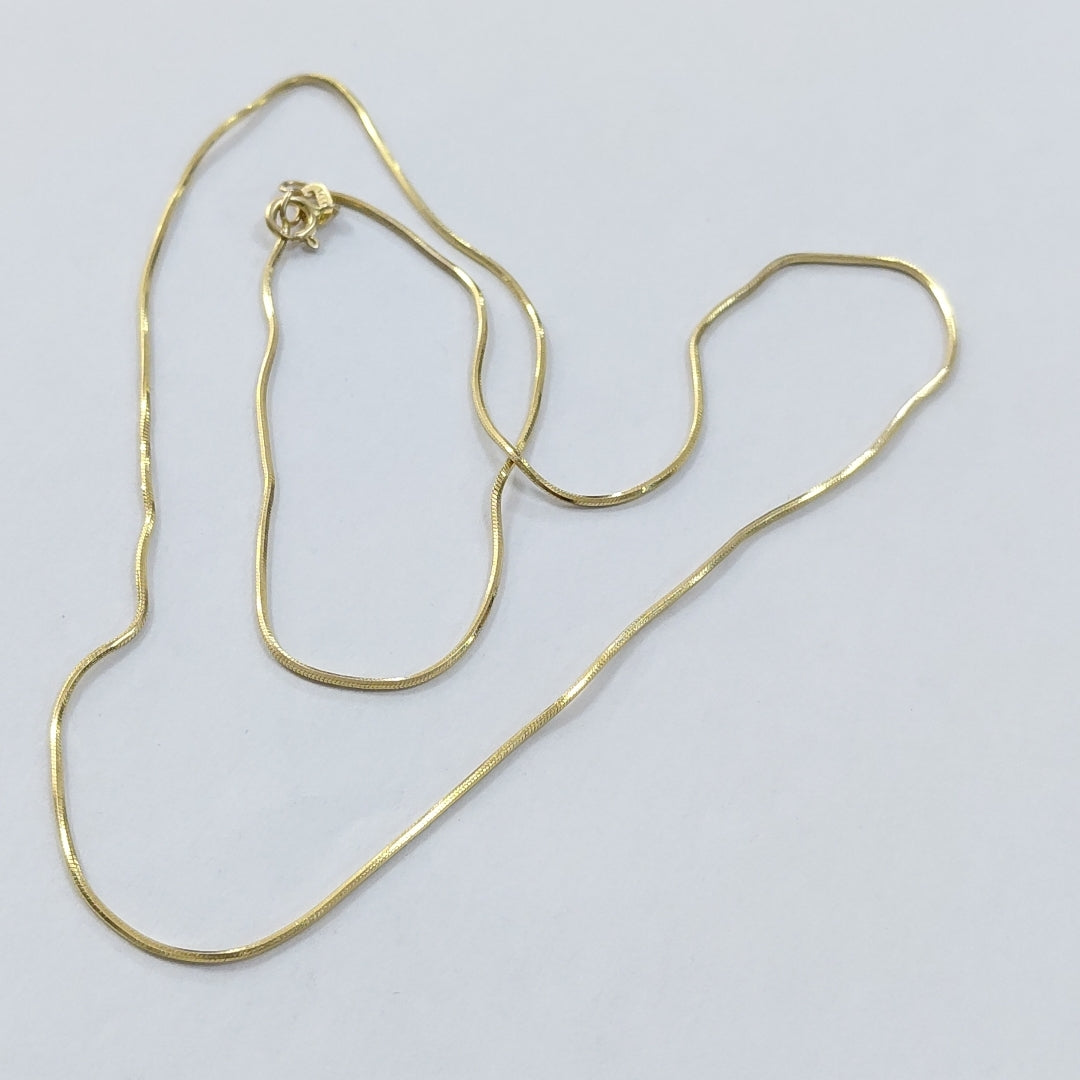 CADENA ORO 14 K 2.5 GRMS (SEMINUEVO)
