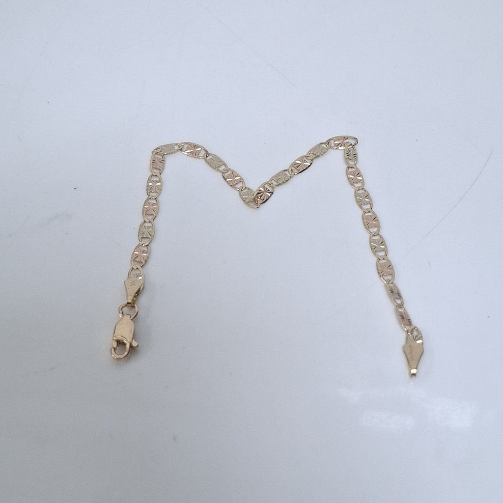 PULSERA GUCHI 14K 18 CM 2.8 GR (NUEVO)