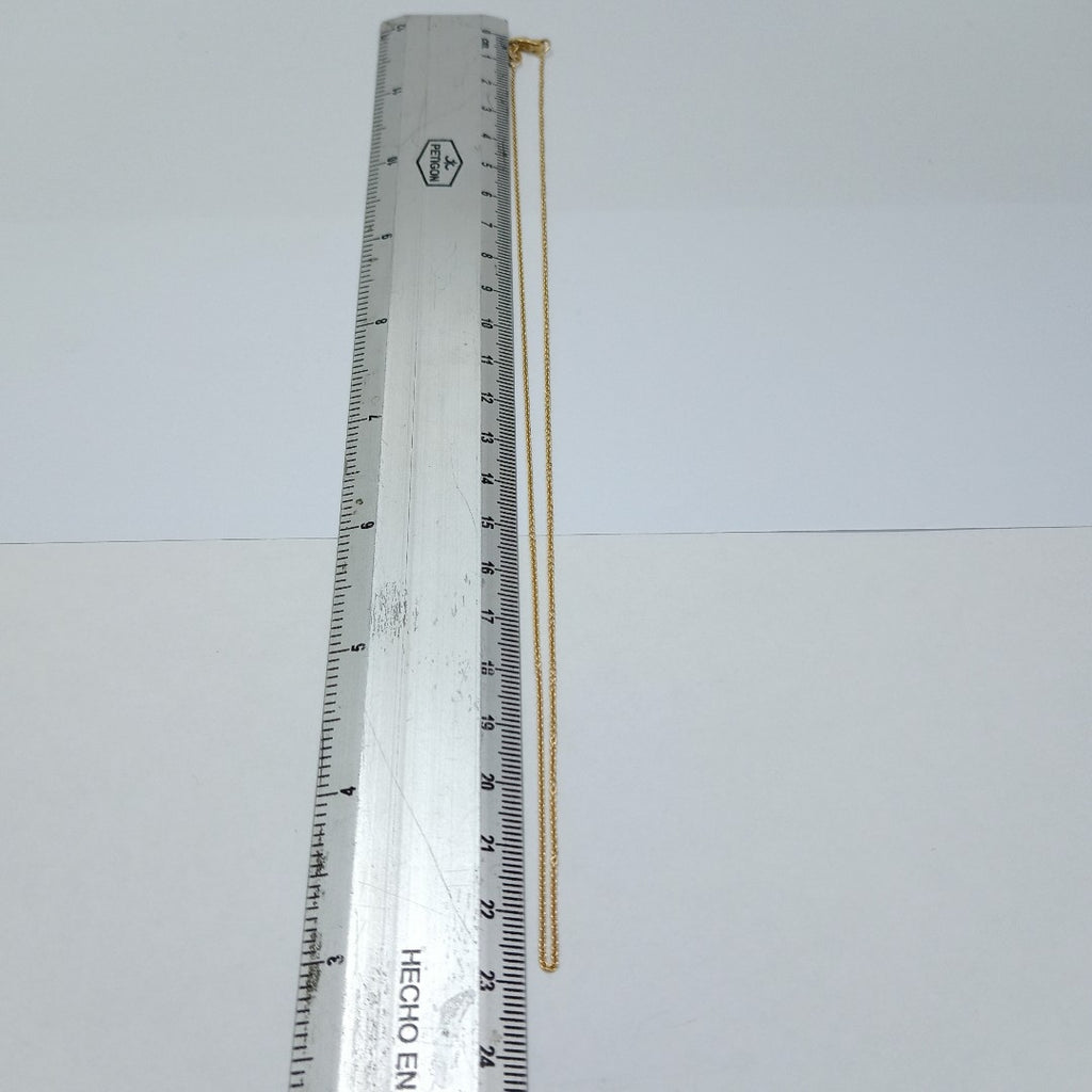 CADENA ORO 14 K 2,20 GRMS (SEMINUEVO)
