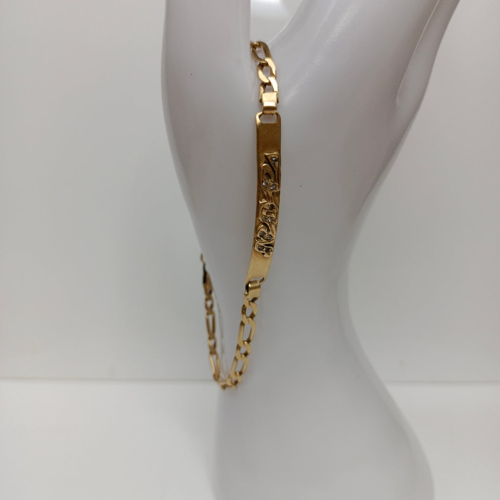 ESCLAVA ORO 14 K 7.6 GRMS (SEMINUEVO)
