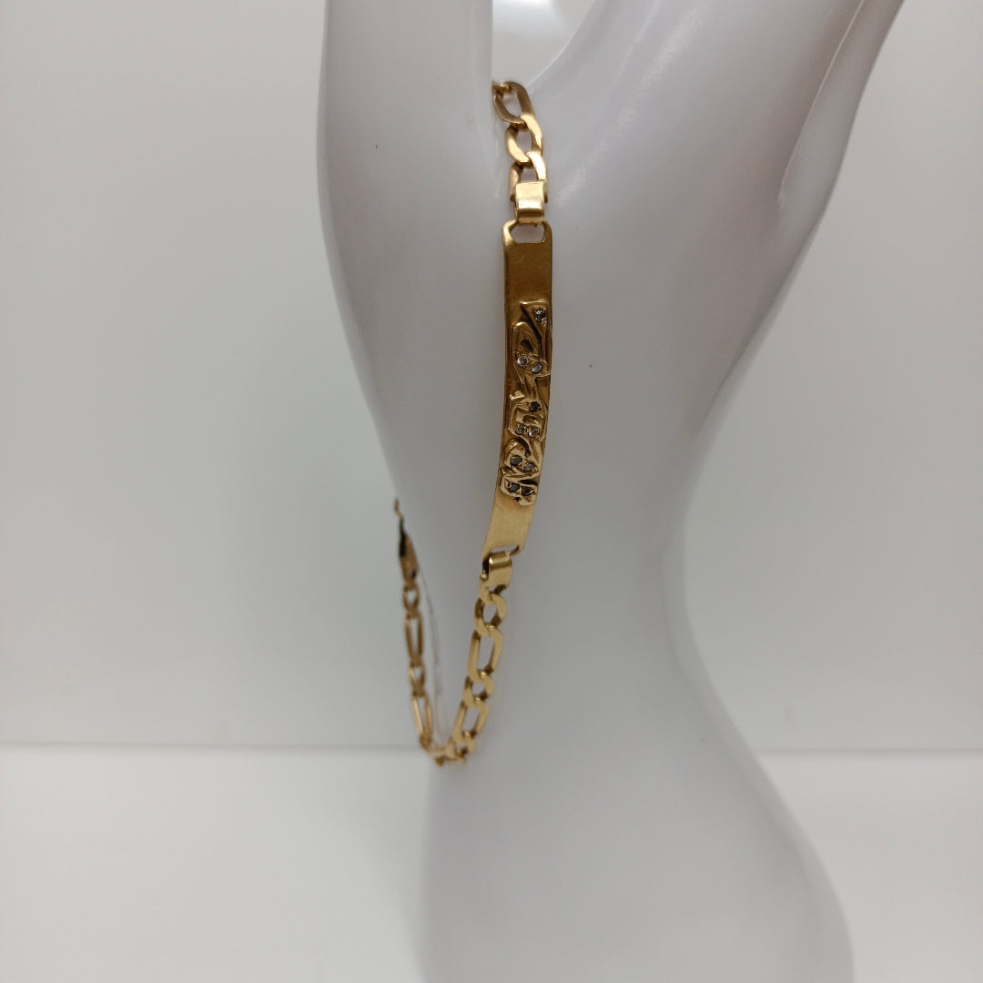 ESCLAVA ORO 14 K 7.6 GRMS (SEMINUEVO)
