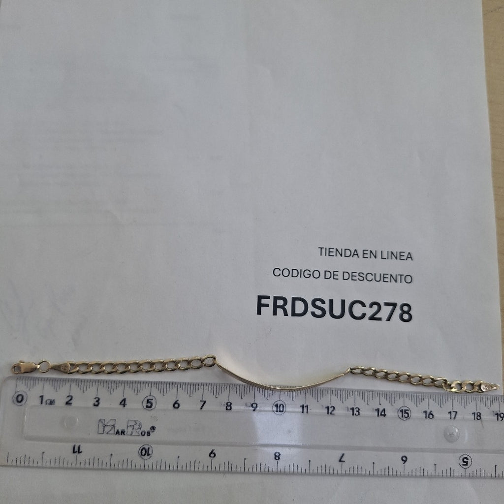ESCLAVA ORO 10 K 6,90 GRMS (SEMINUEVO)
