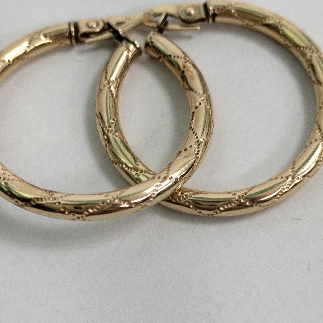 ARRACADAS PAR ORO 14 K 1,70 GRMS (SEMINUEVO)