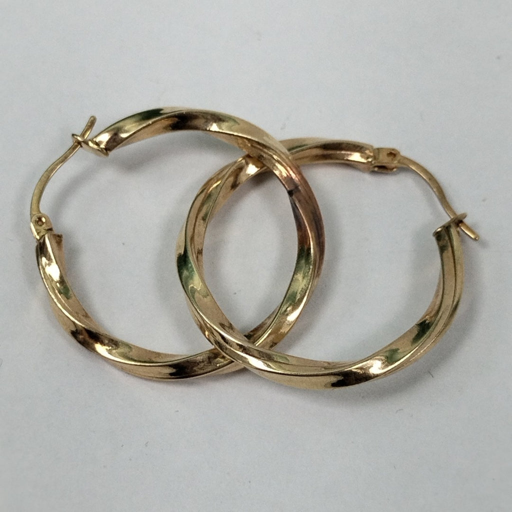 ARRACADAS PAR ORO 14 K 4,90 GRMS (SEMINUEVO)