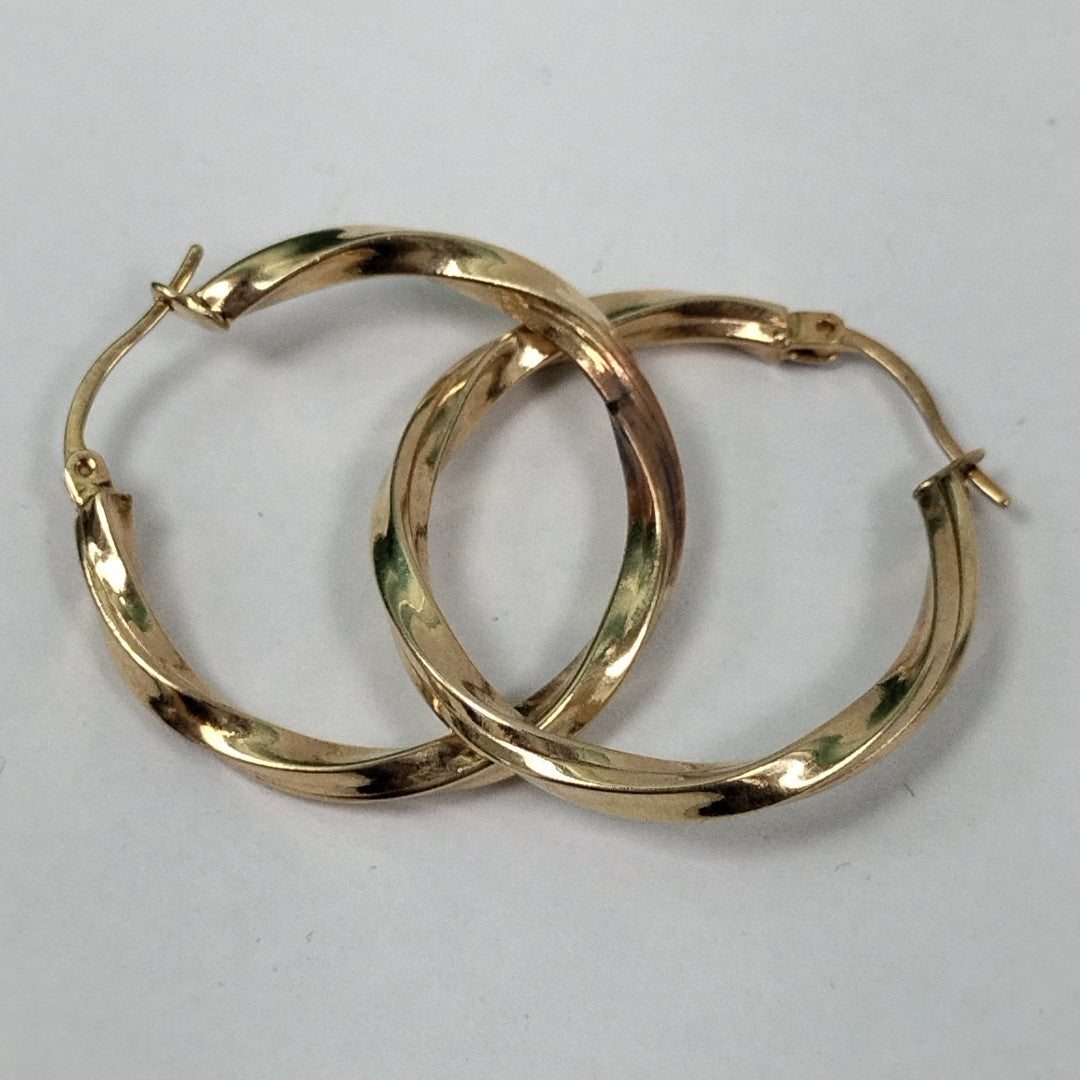 ARRACADAS PAR ORO 14 K 4,90 GRMS (SEMINUEVO)