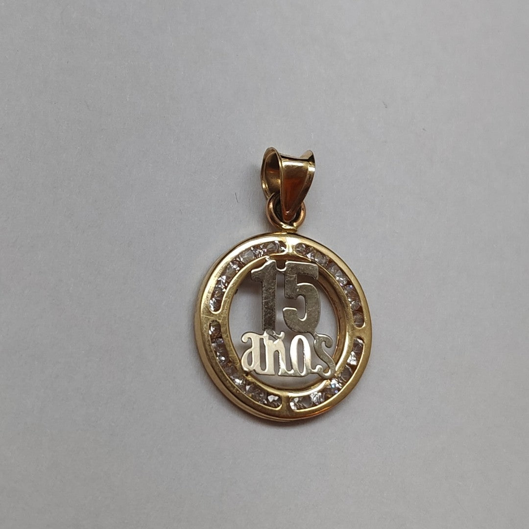 MEDALLA CONMEMORATIVA ORO 10 K 1,00 GRMS (SEMINUEVO)