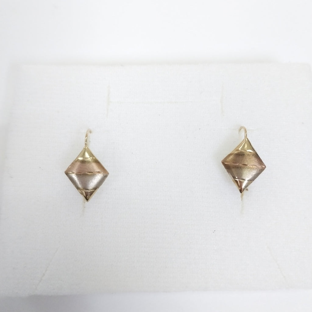 ARETES PAR ORO 10 K 0,60 GRMS (SEMINUEVO)