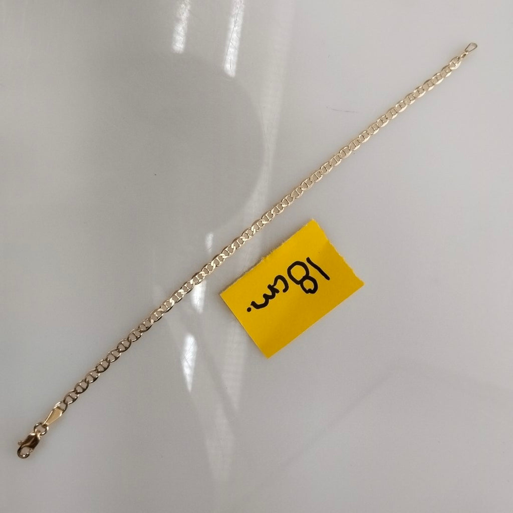 PULSERA GUCHI 14K 18 CM 2 GR (NUEVO)
