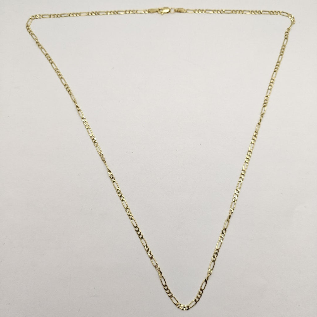 CADENA TEJIDO 3X1 14K 55 CM 5.2 GR (NUEVO)