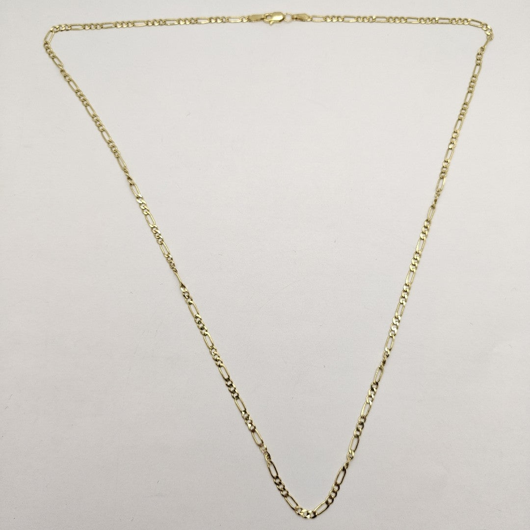 CADENA TEJIDO 3X1 14K 55 CM 5.2 GR (NUEVO)