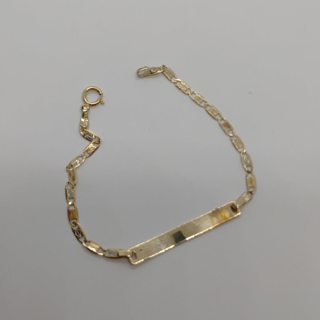 ESCLAVA ORO COMBINADO 10 K 1,60 GRMS (SEMINUEVO)