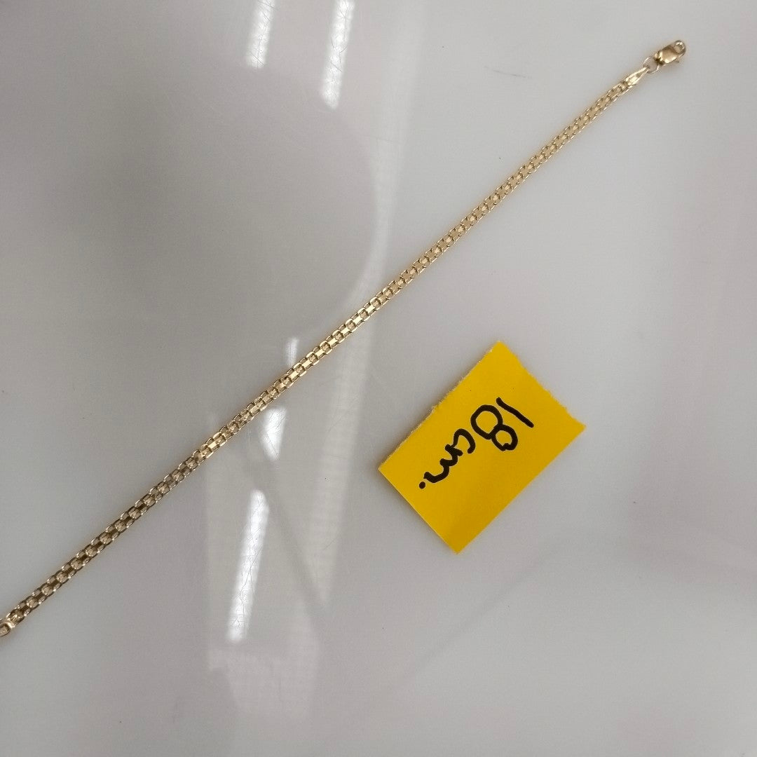 PULSERA BISMARK 14K 18 CM 2.4 GR (NUEVO)