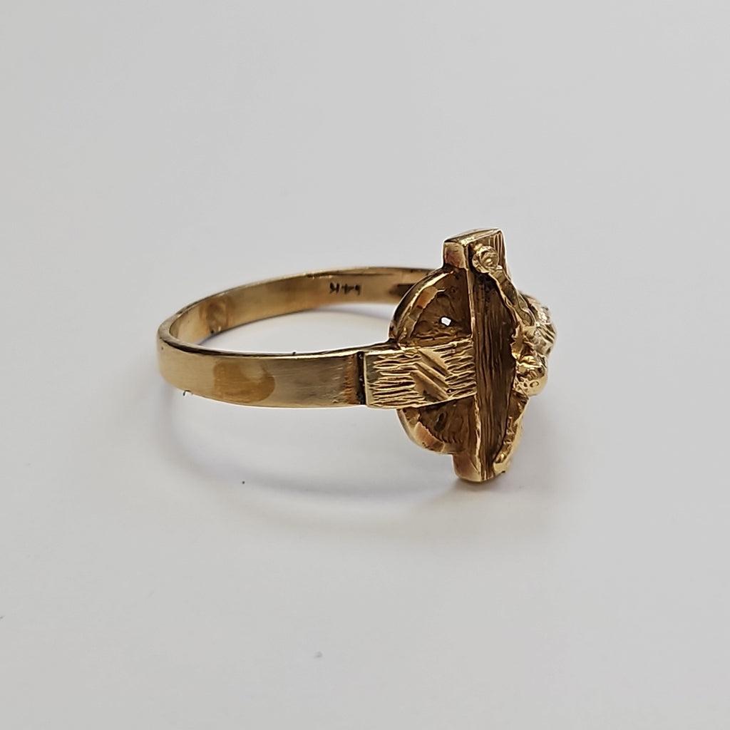 ANILLO ORO 14 K 6,70 GRMS (SEMINUEVO)