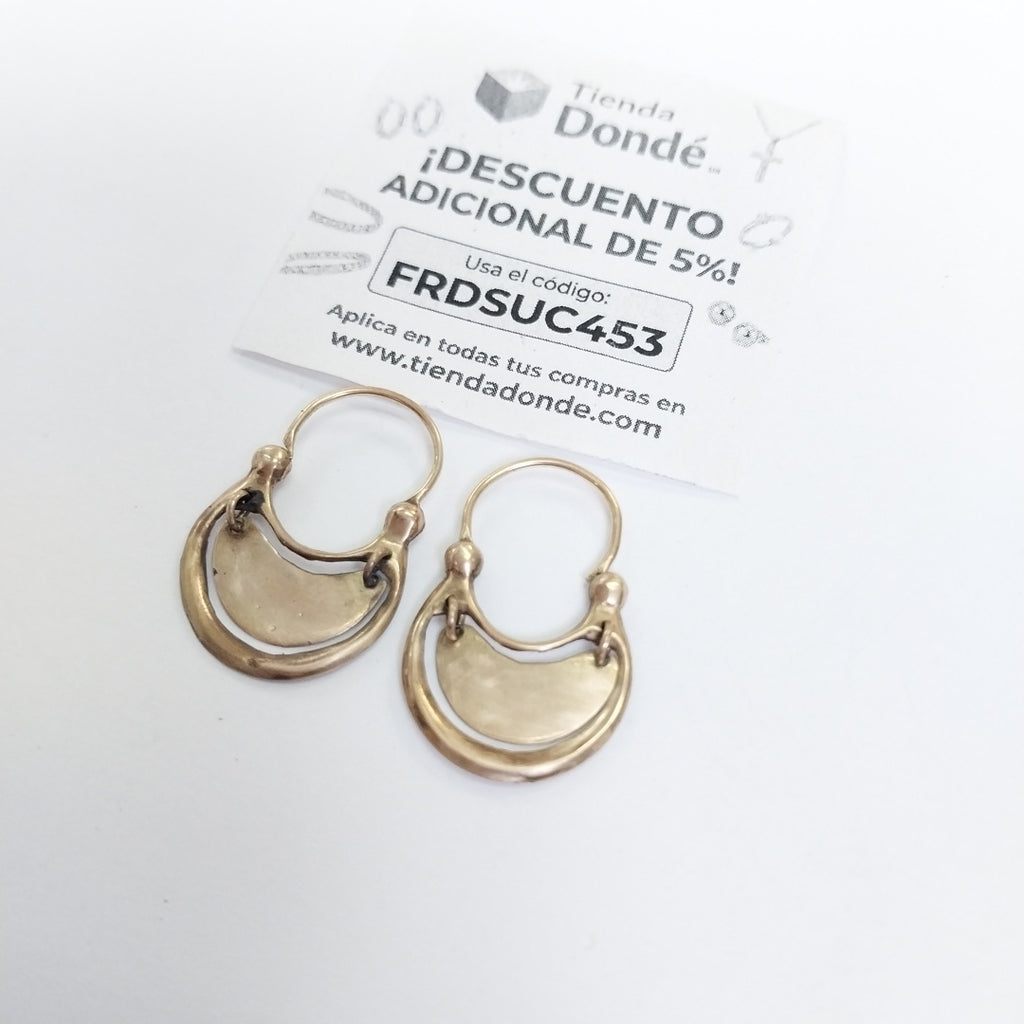 ARRACADAS PAR ORO 8 K 2,90 GRMS (SEMINUEVO)