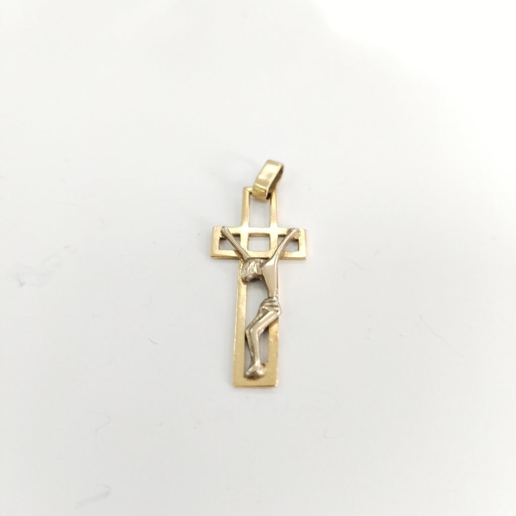 CRUCIFIJO ORO 14 K 2,20 GRMS (SEMINUEVO)