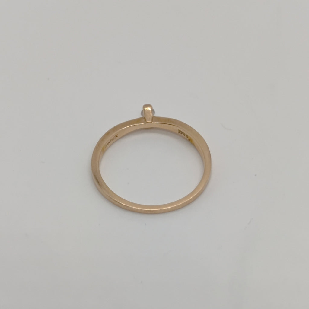 SOLITARIO ORO 14 K 1,20 GRMS (SEMINUEVO)