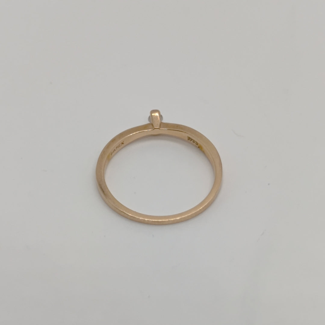 SOLITARIO ORO 14 K 1,20 GRMS (SEMINUEVO)