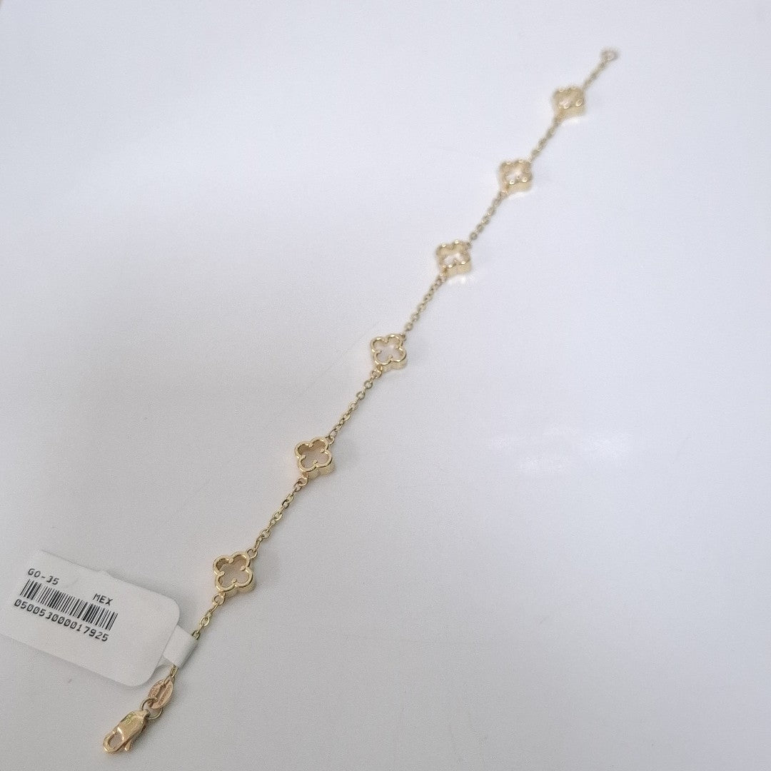 PULSERA ESPECIAL 14K 18 CM 4.4 GR (NUEVO)
