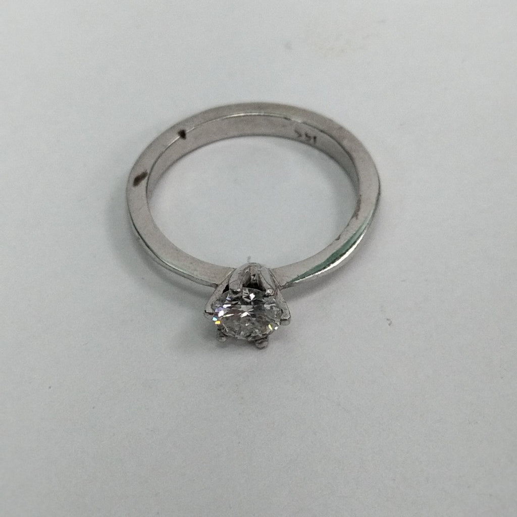 ANILLITO ORO BLANCO 14 K 3,30 GRMS (SEMINUEVO)