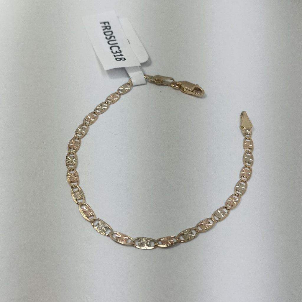 PULSERA GUCHI 14K 18 CM 3 GR (NUEVO)
