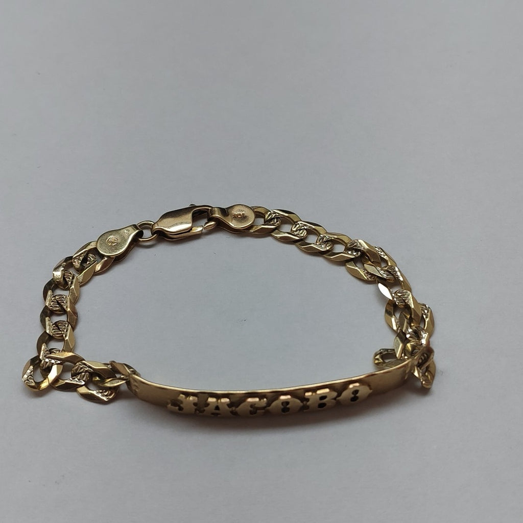 ESCLAVA ORO,RODIADO 10 K 10,40 GRMS (SEMINUEVO)