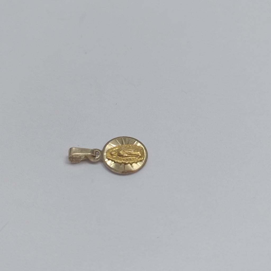MEDALLA RELIGIOSA ORO 14 K 0.6 GRMS (SEMINUEVO)