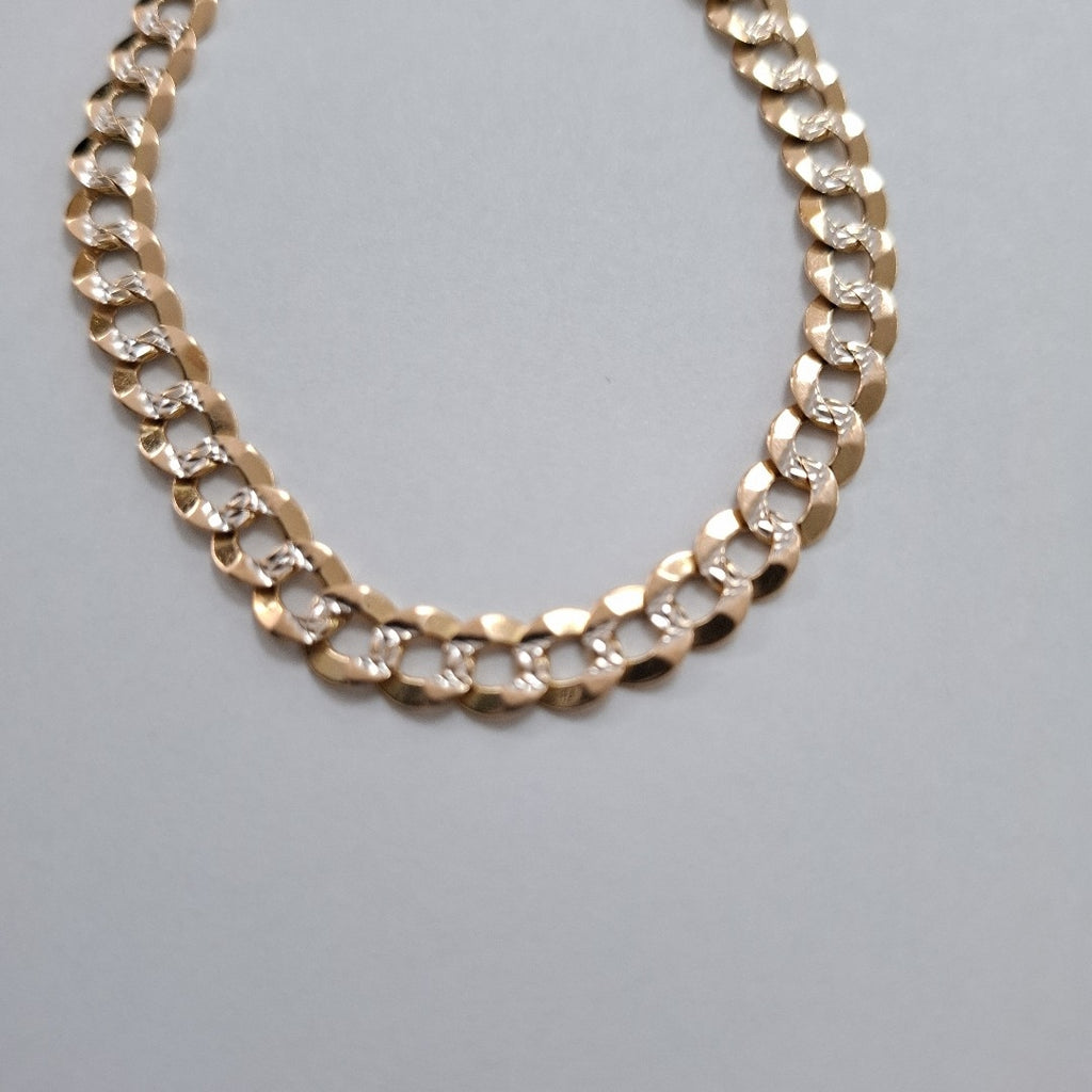 PULSERA ORO, RODIADO 14 K 8.6 GRMS (SEMINUEVO)