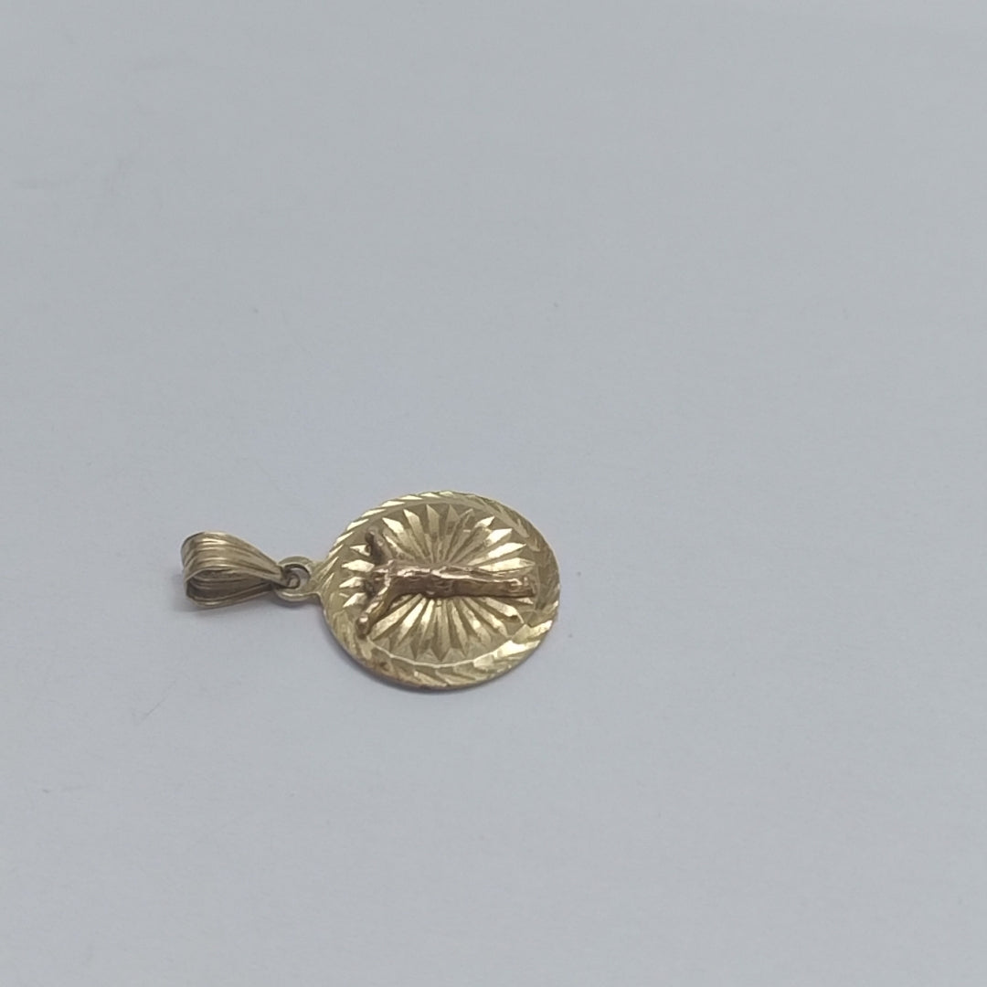 MEDALLA RELIGIOSA ORO 14 K 1.1 GRMS (SEMINUEVO)