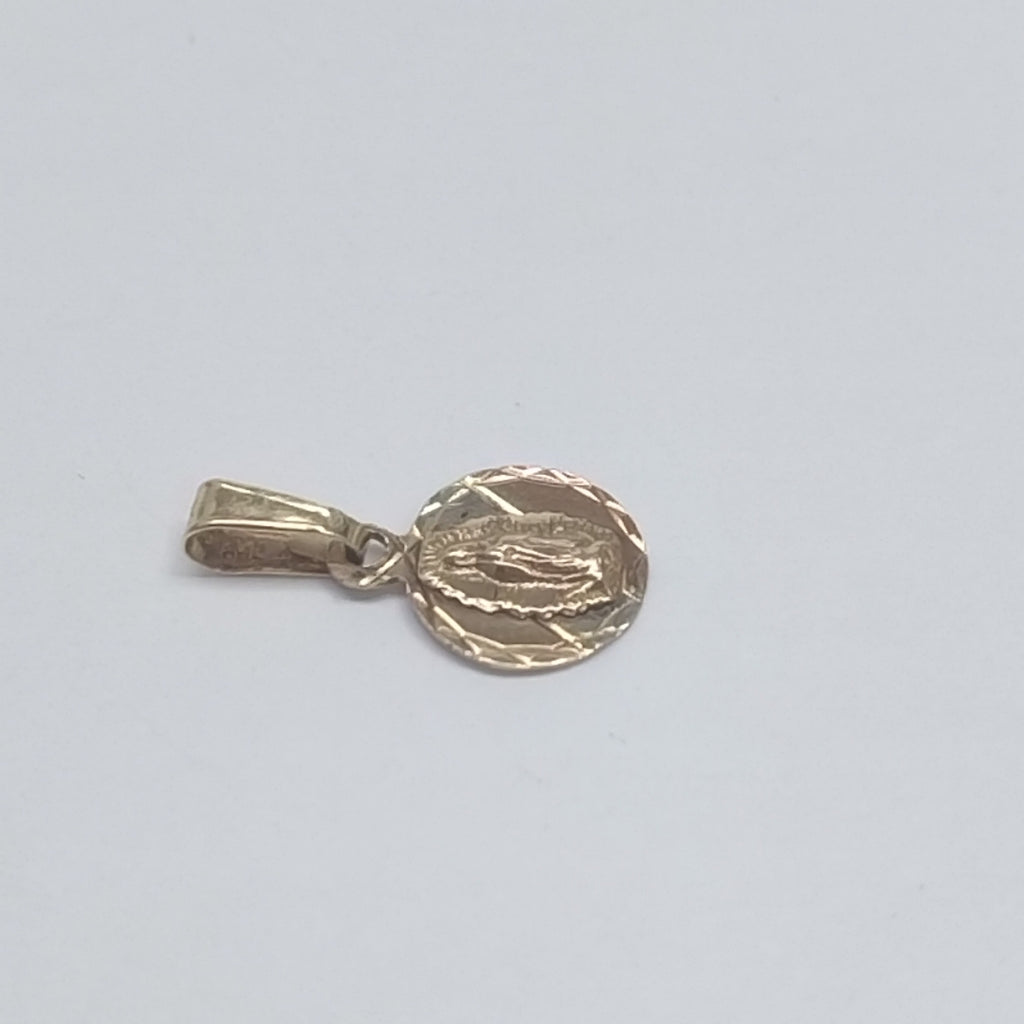 MEDALLA RELIGIOSA ORO COMBINADO 14 K 0,70 GRMS (SEMINUEVO)