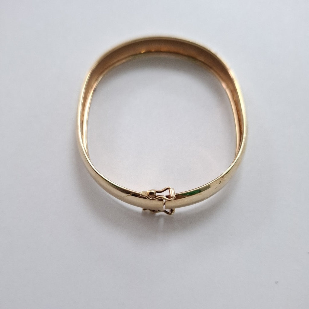PULSERA RIGIDA ORO 14 K 7,40 GRMS (SEMINUEVO)