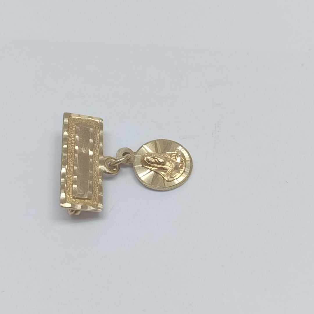PRENDEDOR ORO 14 K 1.4 GRMS (SEMINUEVO)